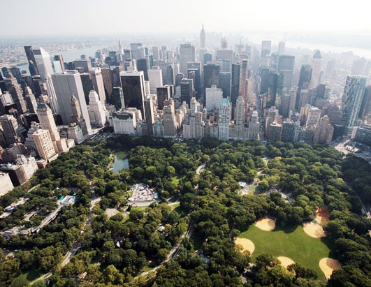 Photo:  NYC. Central Park looking south 
